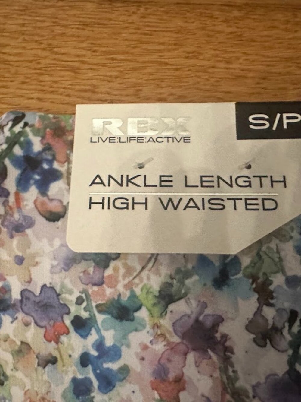 Reebok Multicolor Floral Leggings, BNWT, Small